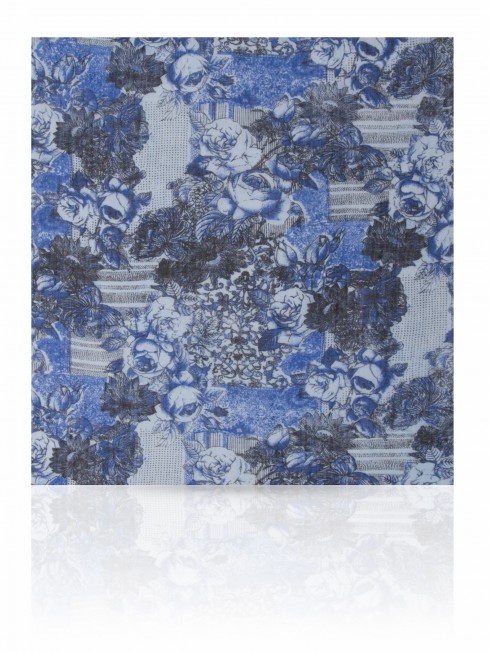 Палантин Женский W-VINTAGE.FLOW/BLU